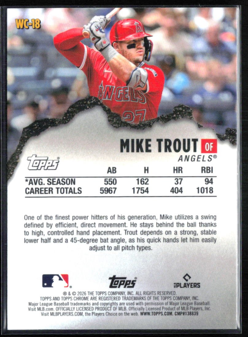 Mike Trout Wrecking Crew Logofractor