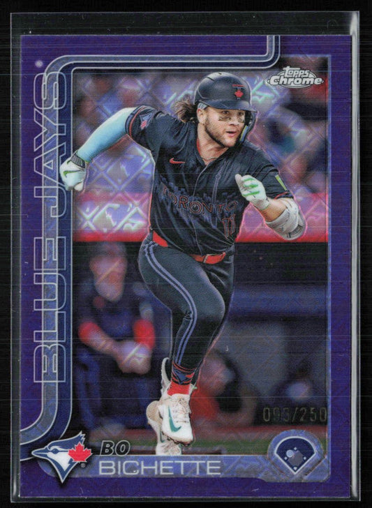 Bo Bichette Purple Refractor /250 Logofractor