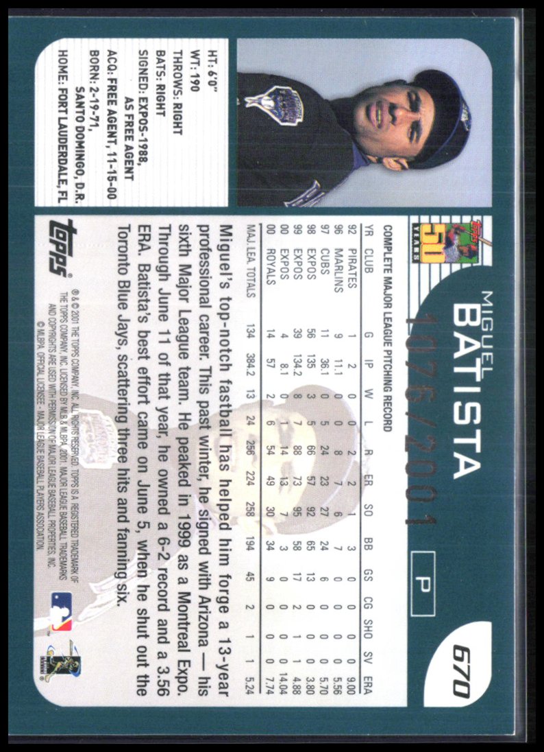 Miguel Batista /2001