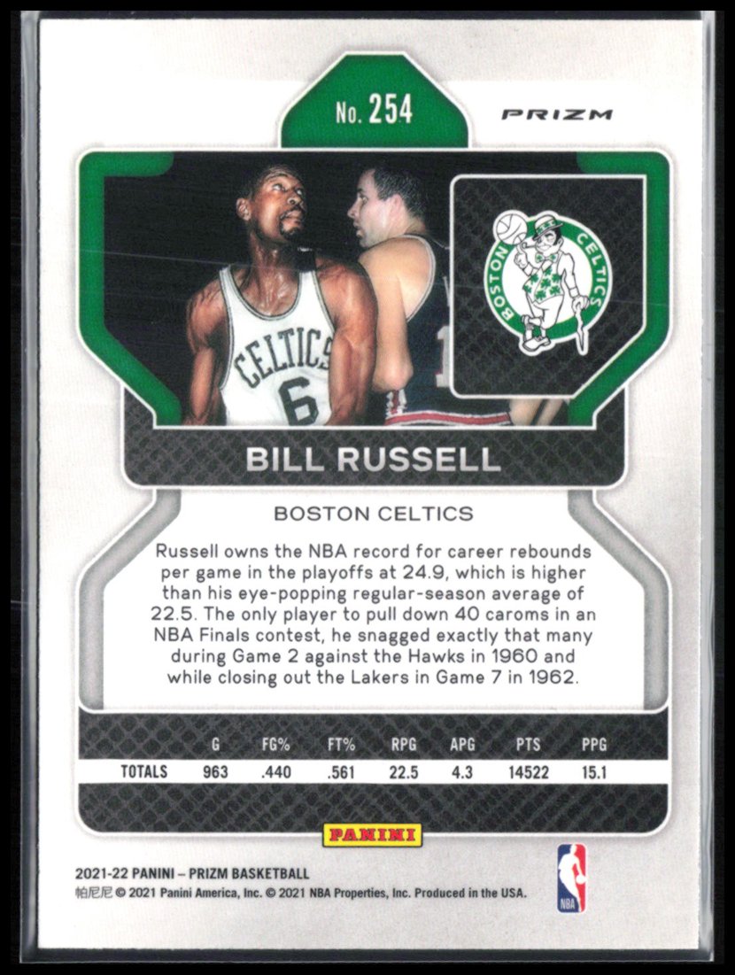 Bill Russell Orange Ice
