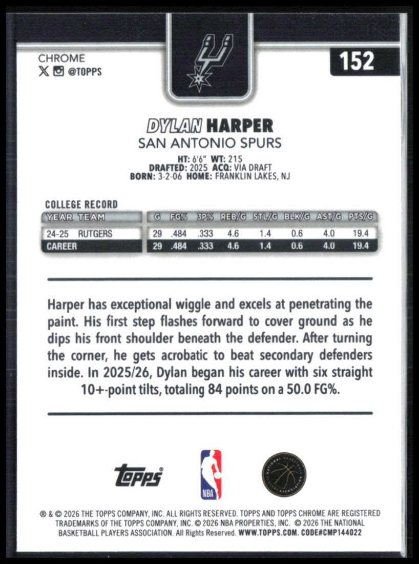 Dylan Harper RC