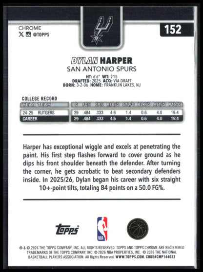 Dylan Harper RC