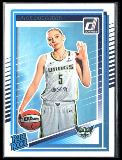 Paige Bueckers RC 2025 WNBA Donruss Rated Rookie