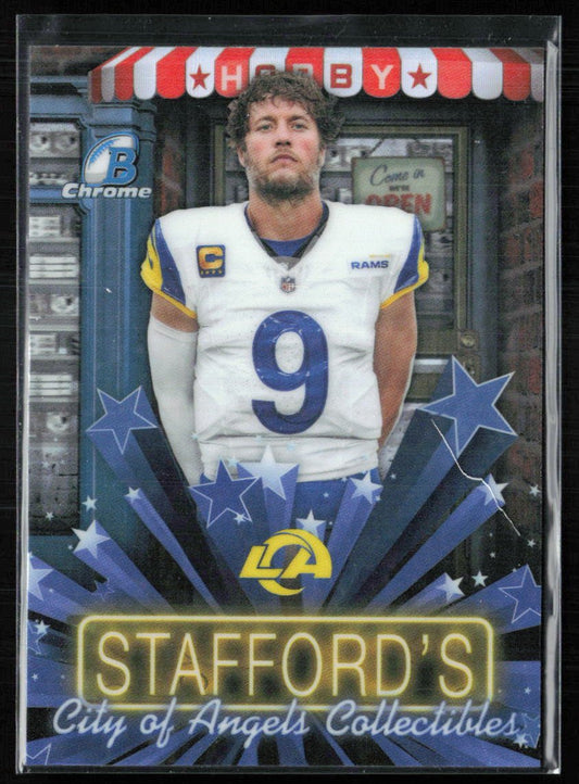 Matthew Stafford Hobby Stars Refractor