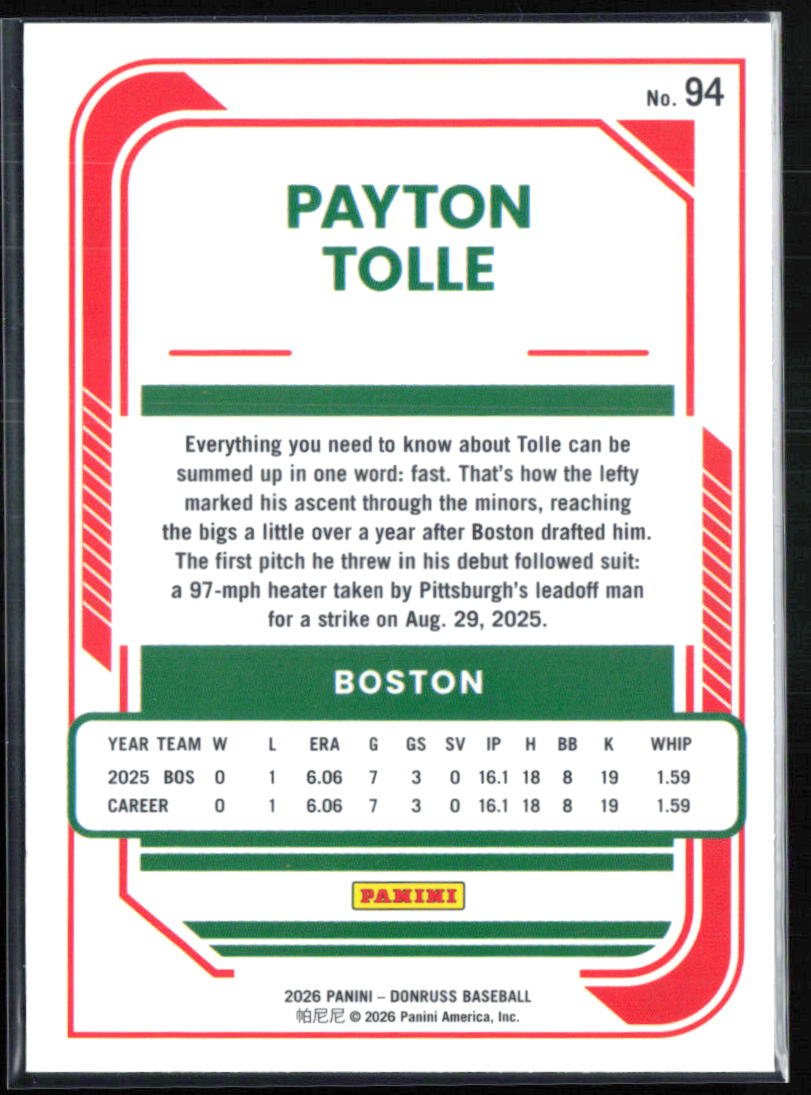 Payton Tolle RC
