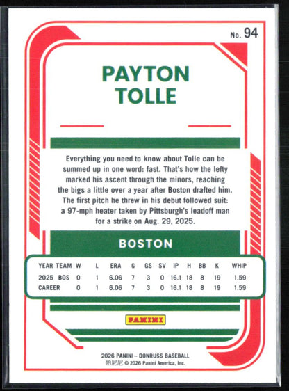 Payton Tolle RC