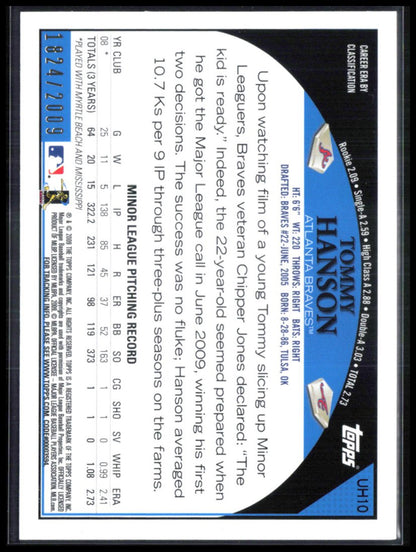Tommy Hanson RC /2009