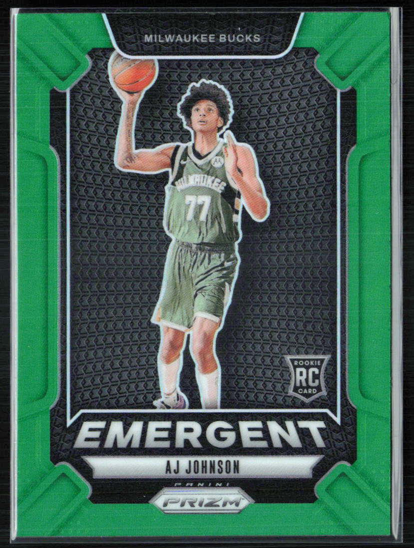 AJ Johnson RC Green Prizm