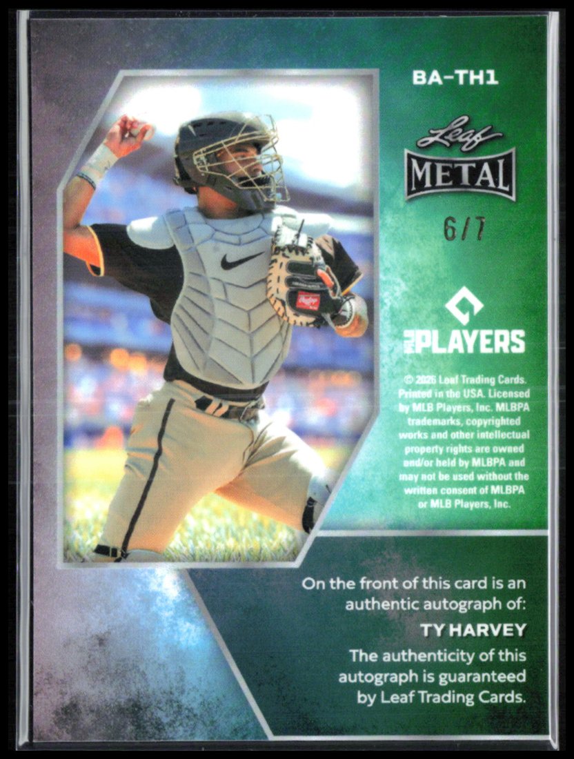 Ty Harvey Auto Purple /8