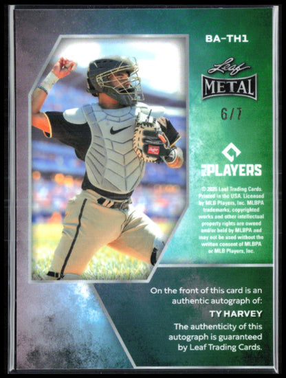 Ty Harvey Auto Purple /8