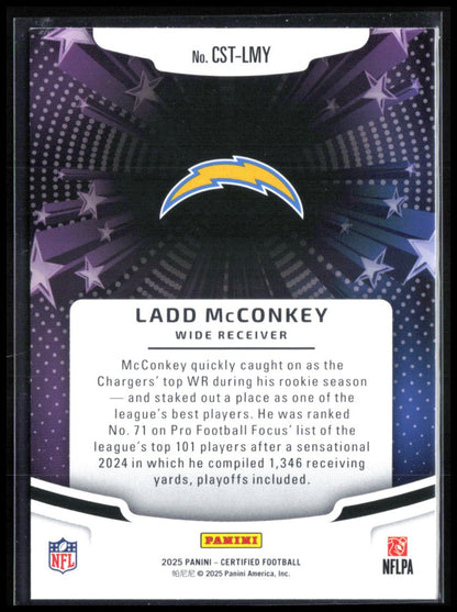Ladd McConkey Certified Stars