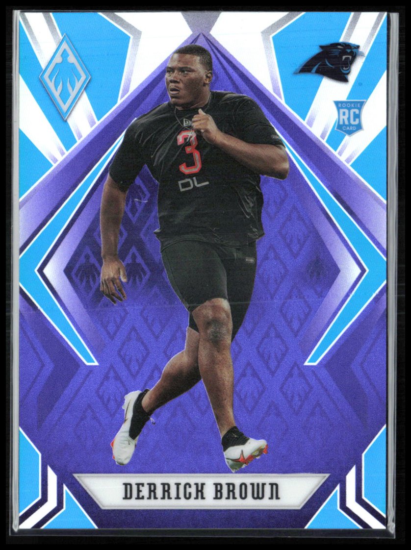Derrick Brown RC Purple /149