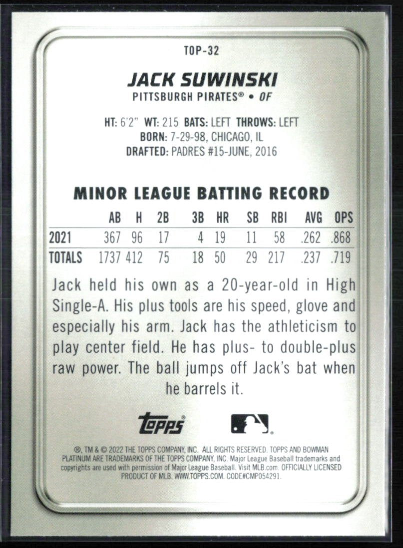 Jack Suwinski Crackle Foil