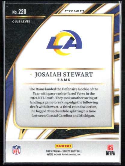 Josiah Stewart RC Club Level
