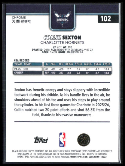 Collin Sexton X-Fractor