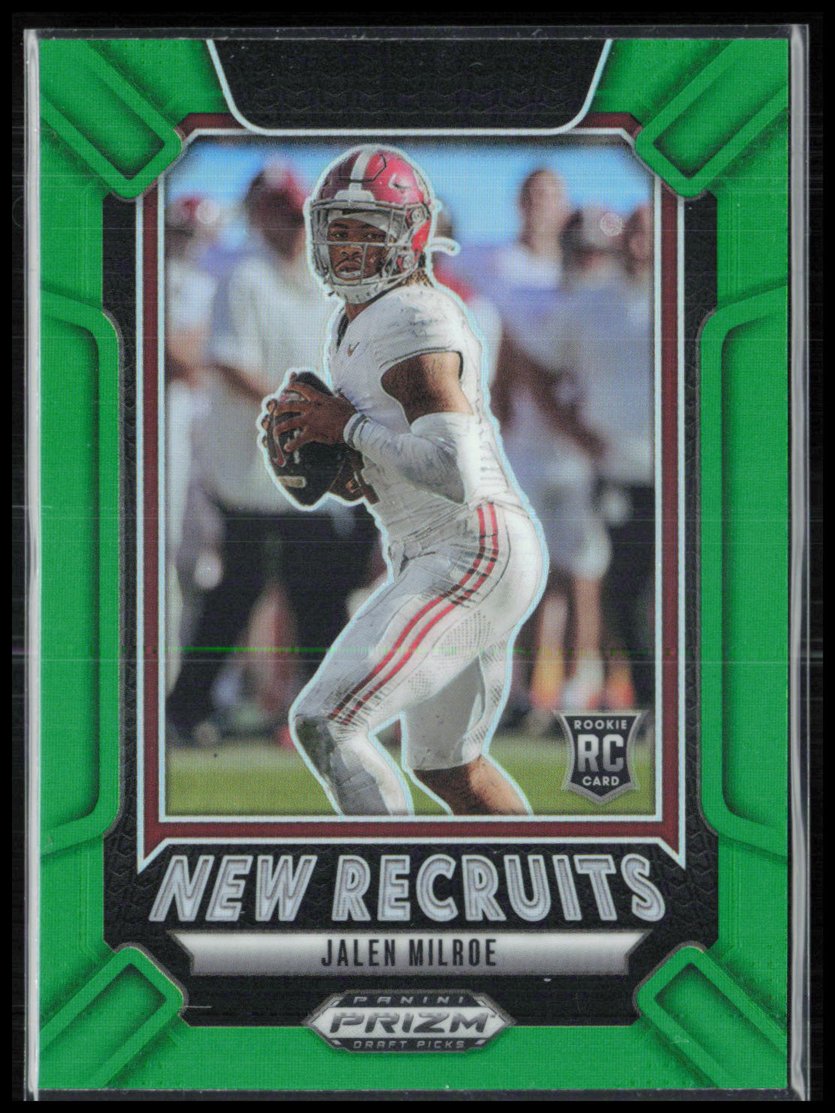Jalen Milroe RC Green