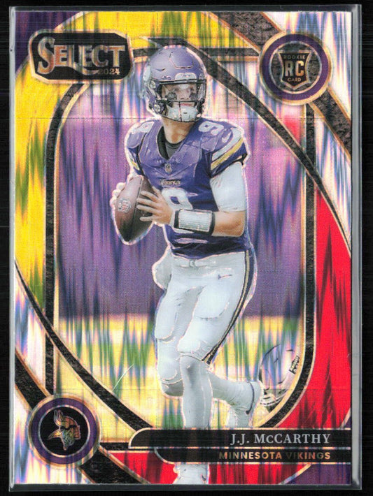J.J. McCarthy RC Yellow Re Shock Club Level