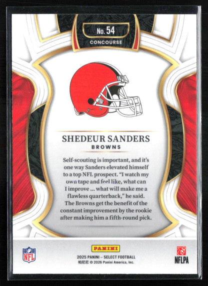 Shedeur Sanders RC Concourse