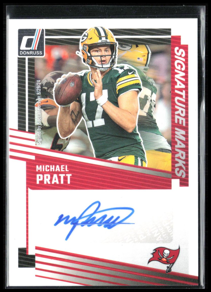 Michael Pratt Auto Signature Marks