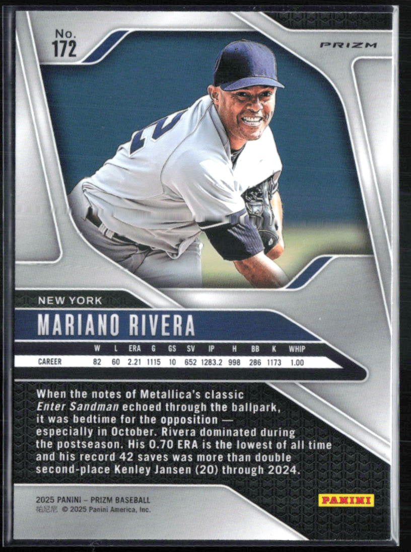 Mariano Rivera Blue Ice