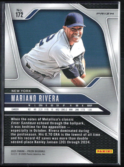 Mariano Rivera Blue Ice