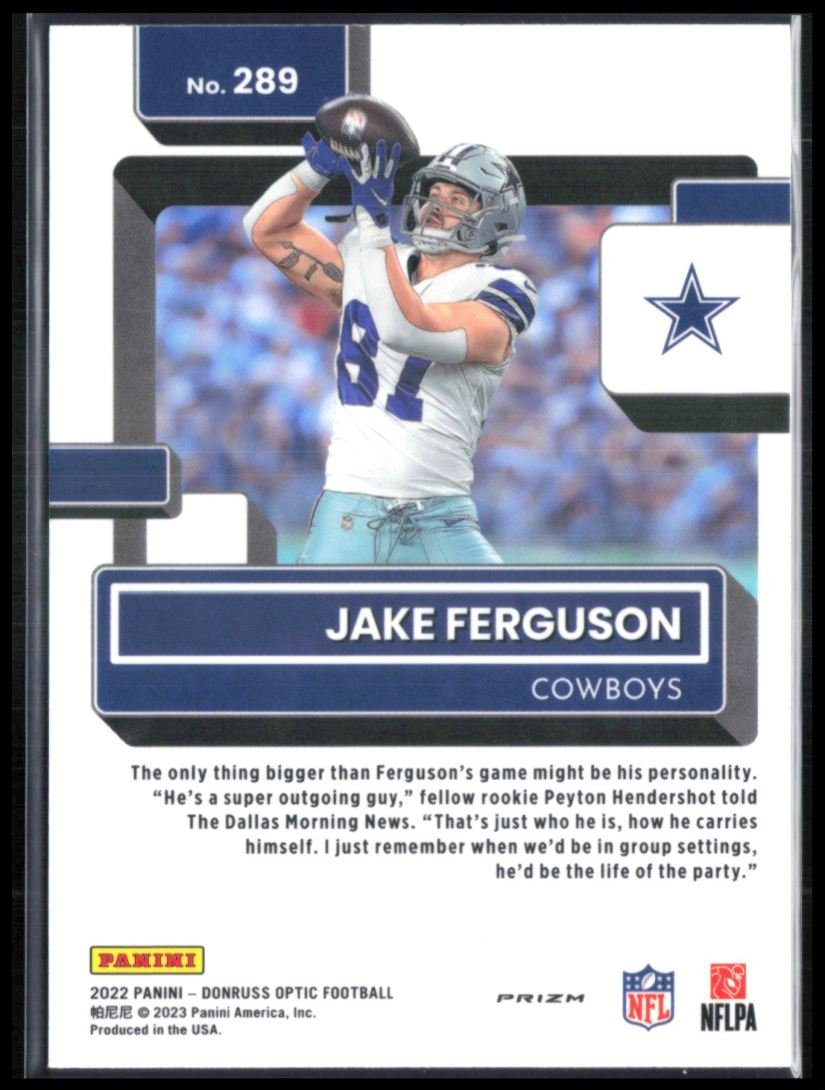 Jake Ferguson Pink Holo