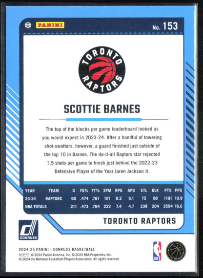 Scottie Barnes Green Laser