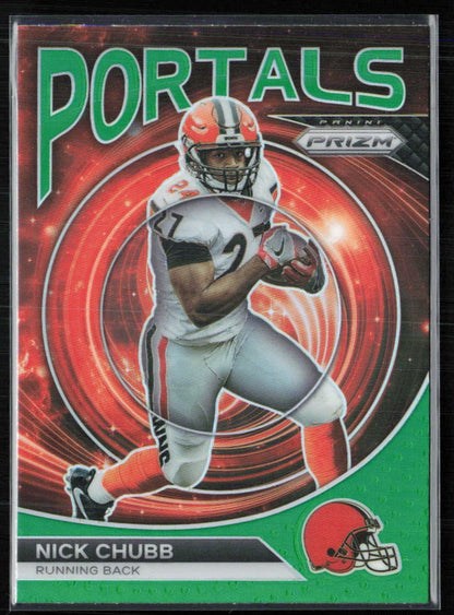 Nick Chubb Green Prizm