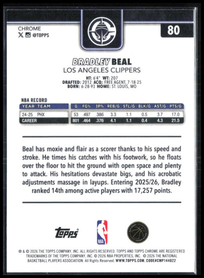 Bradley Beal X-Fractor
