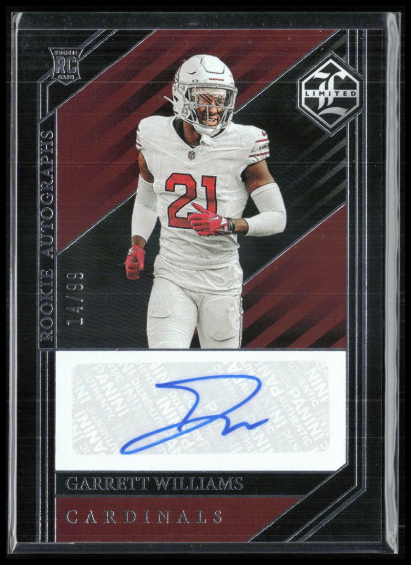 Garrett Williams RC Auto /99