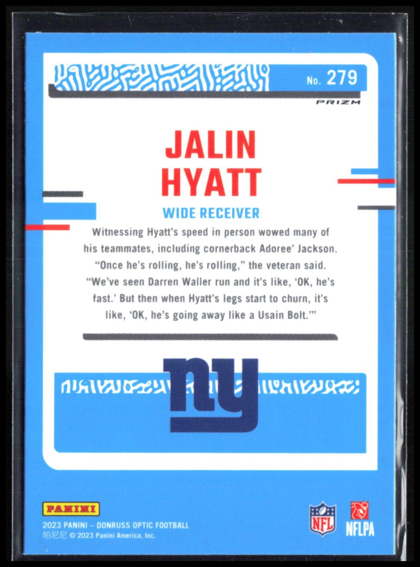 Jalin Hyatt RC Holo