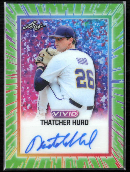 Thatcher Hurd Auto /8 Leaf Vivid