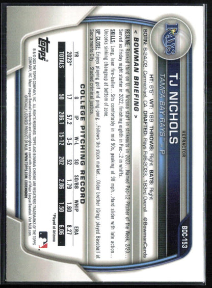 TJ Nichols 1st Bowman Refractor