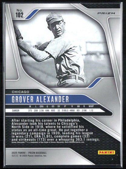 Grover Alexander Blue Ice