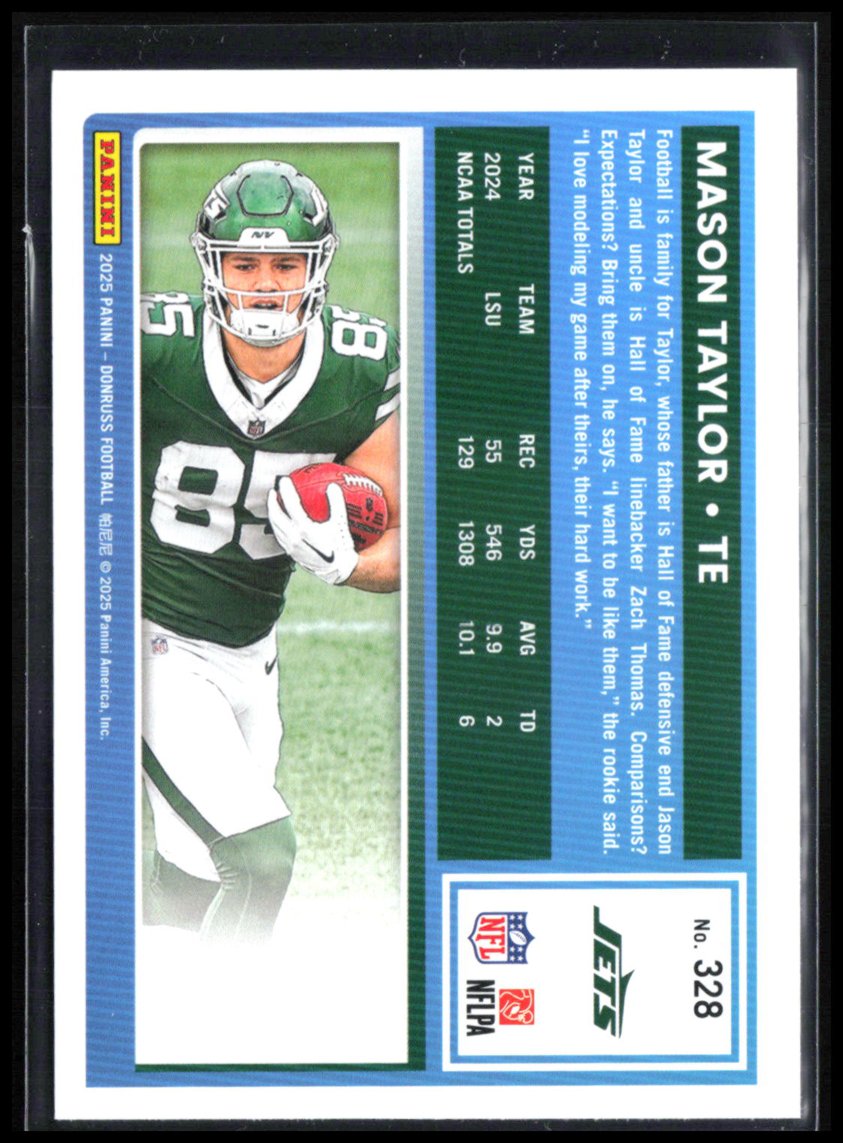 Mason Taylor RC Green Press Proof