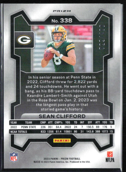 Sean Clifford RC Pandora /400
