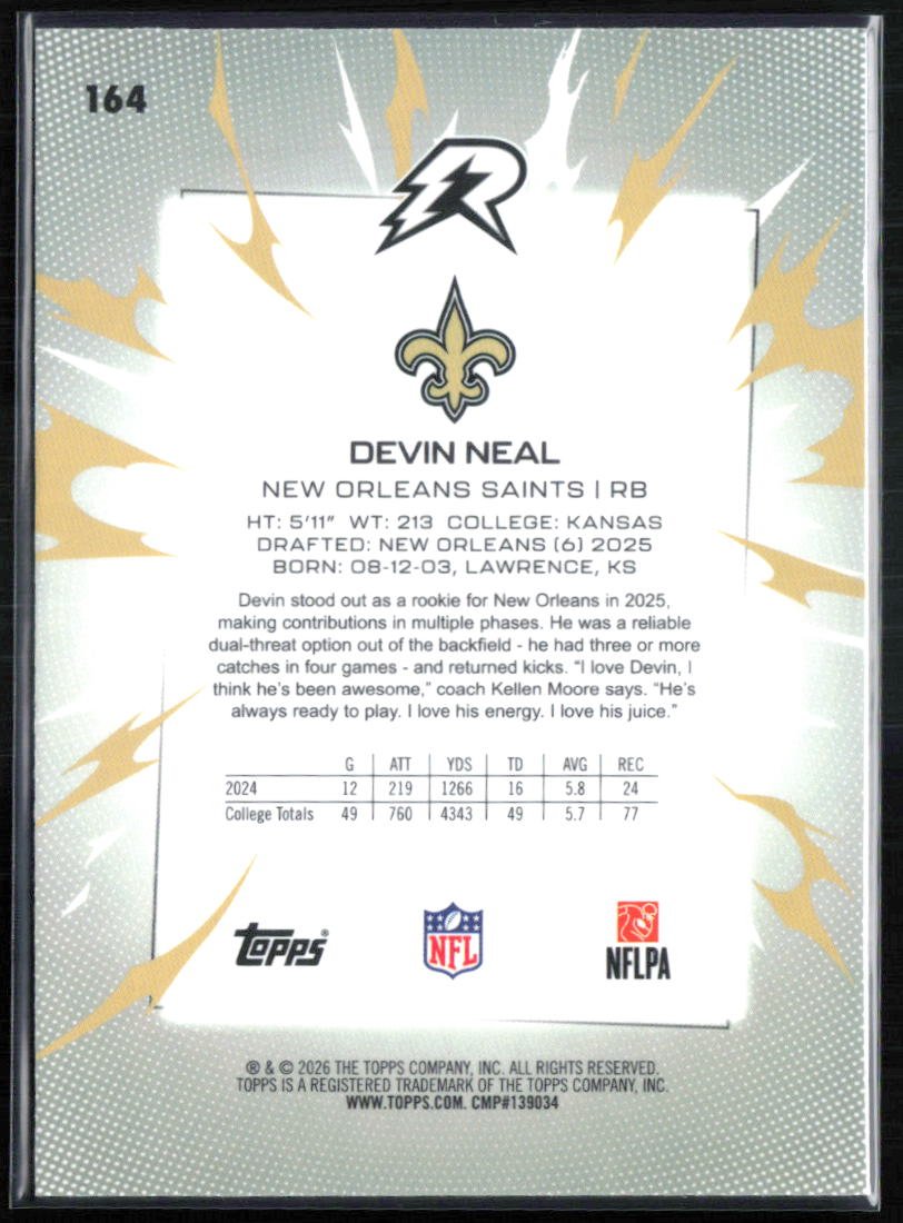 Devin Neal RC Orange Blue