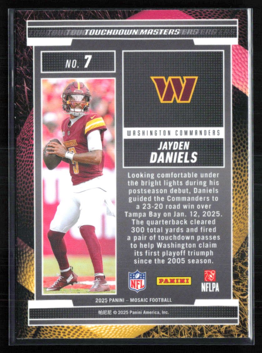 Jayden Daniels Touchdown Masters
