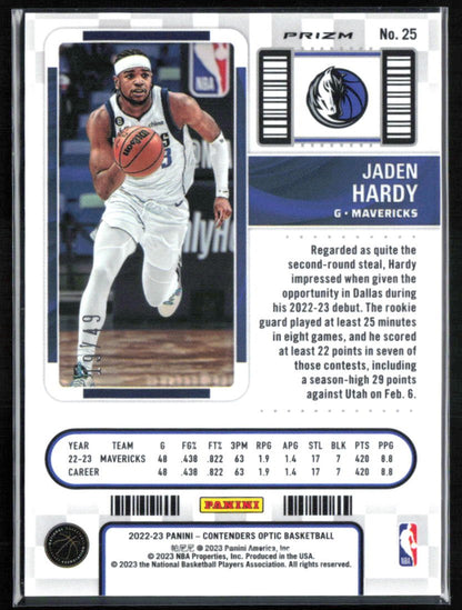 Jaden Hardy RC Orange Holo /49