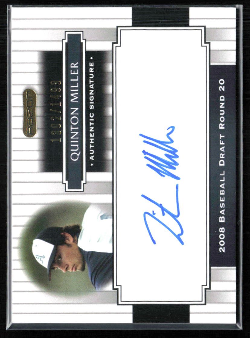 Quinton Miller Auto /1499