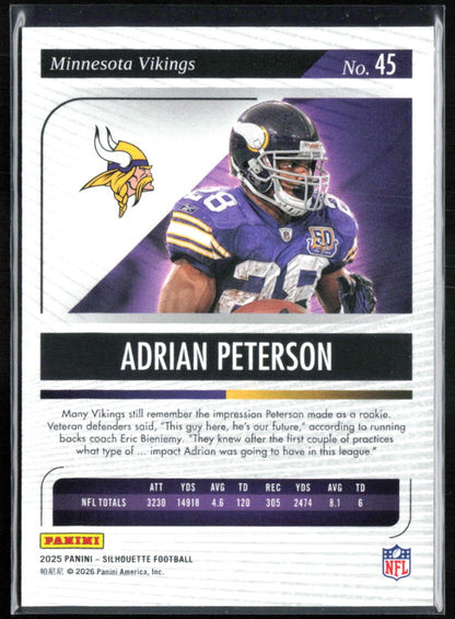 Adrian Peterson Silhouette
