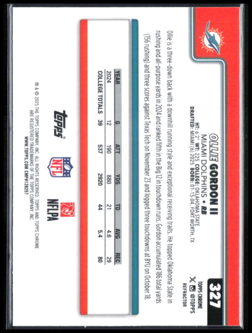 Ollie Gordon II RC Refractor