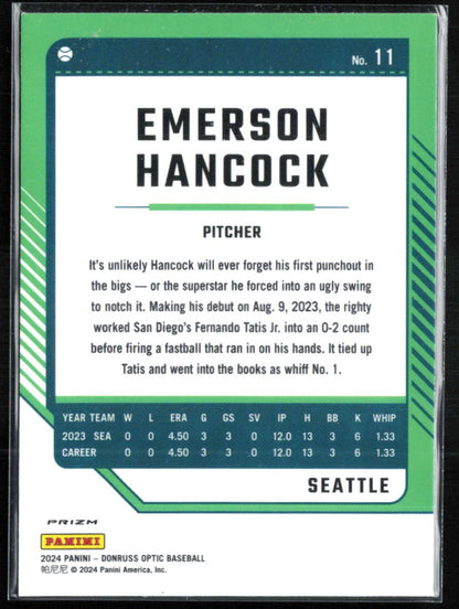 Emerson Hancock Blue Velocity