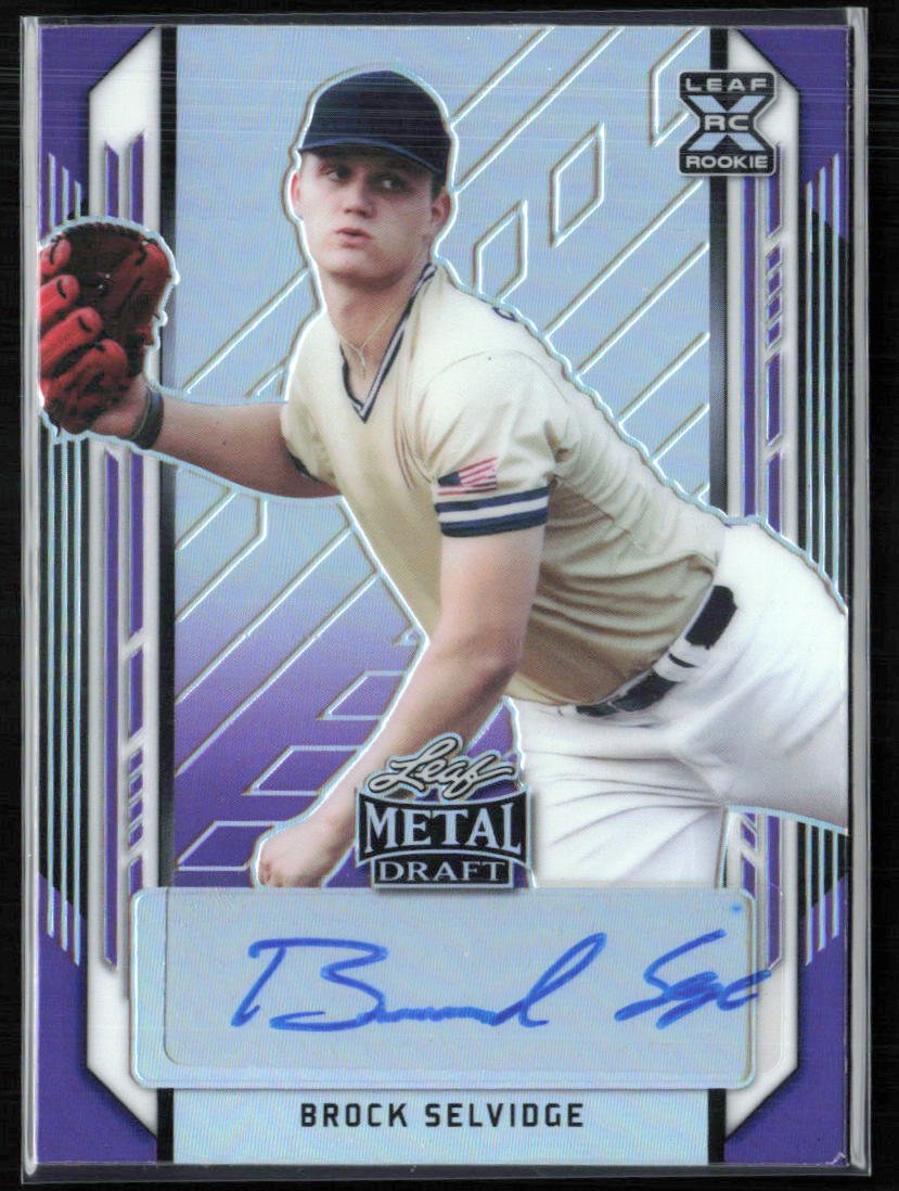 Brock Selvidge RC Auto Purple /25