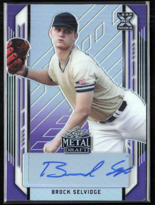 Brock Selvidge RC Auto Purple /25