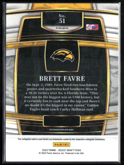 Brett Favre Silver Prizm