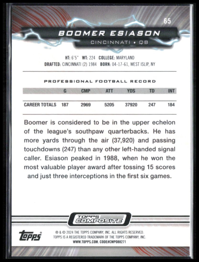 Boomer Esiason Orange Blue