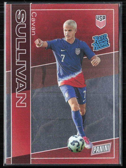 Cavan Sullivan RC Silver Diamond Foil Rated Rookie 2025 The National