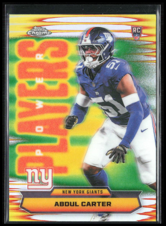 Abdul Carter Refractor RC