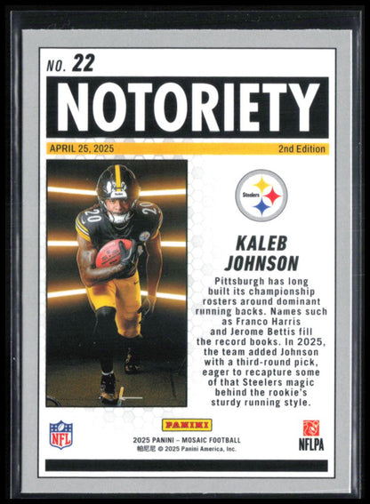 Kaleb Johnson RC
